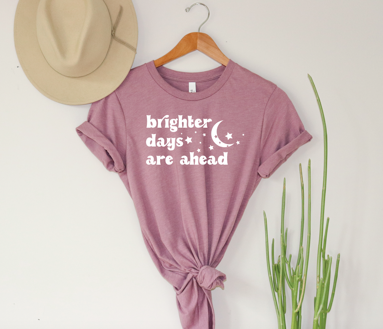 PREORDER Brighter Days [Heather Orchid Crewneck]