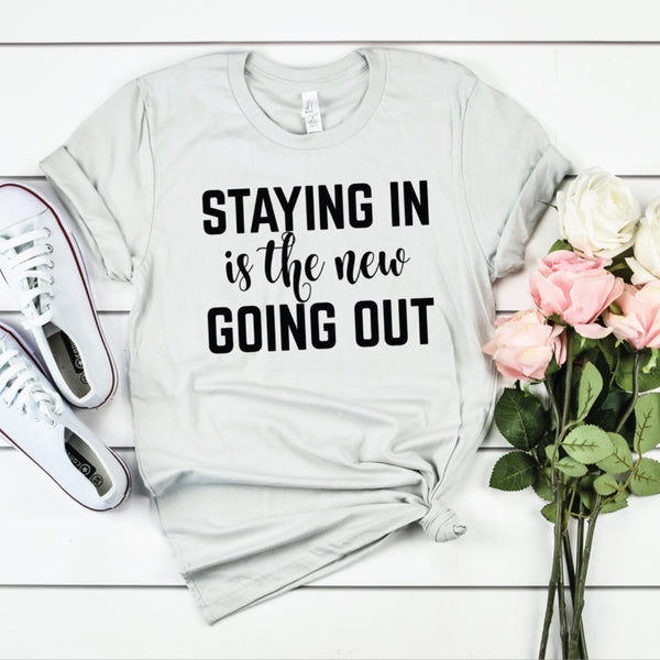 PREORDER Staying In [Silver Crewneck]
