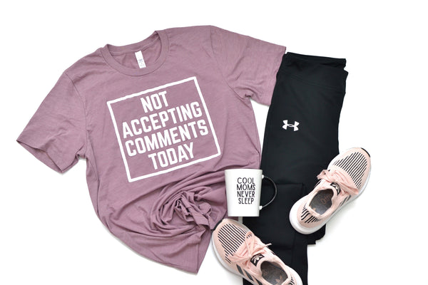 PREORDER Not Accepting Comments Today [Heather Orchid + Matte White]