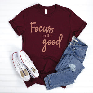 PREORDER Focus On The Good [Heather Cardinal + Rose Gold Ink]