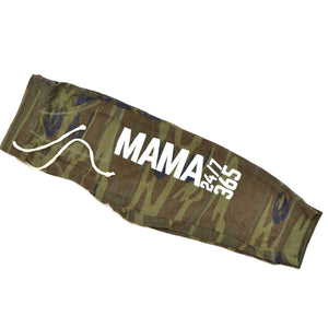 PREORDER Mama 24/7 365 [Camo Cropped Joggers - Women's Fit]